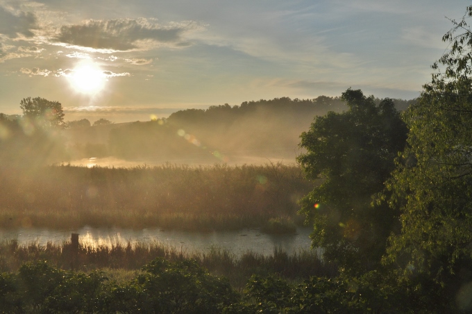 Pond View sunrise